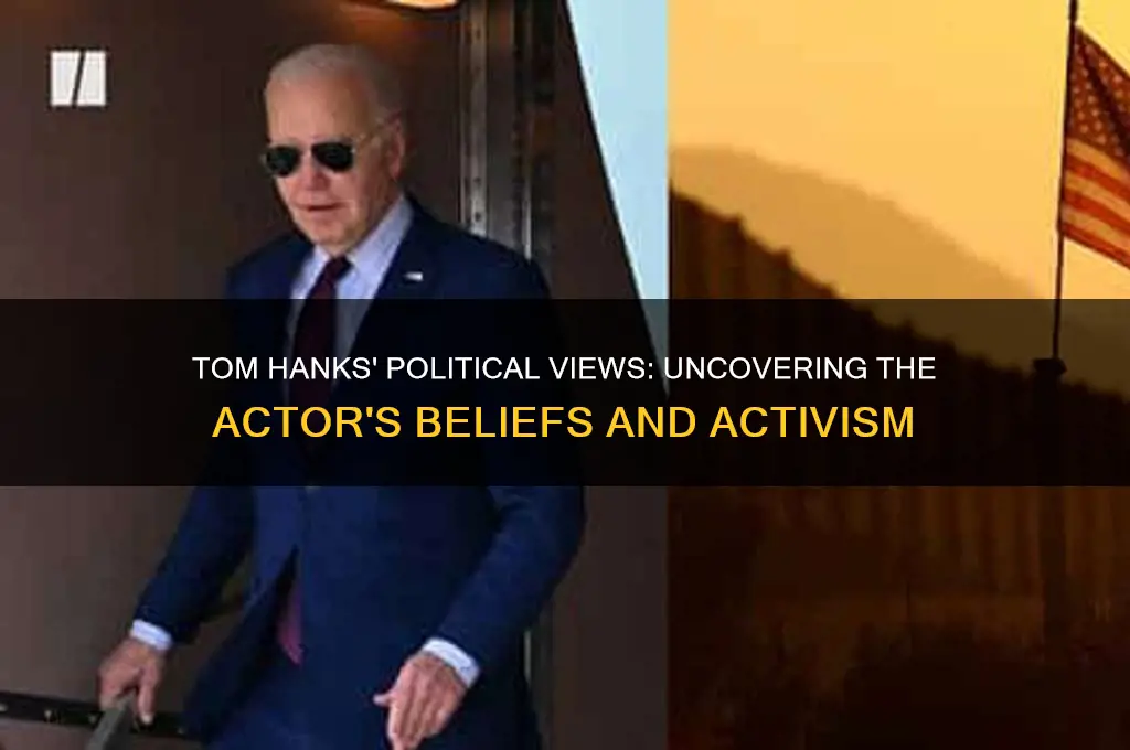 what is tom hanks politics