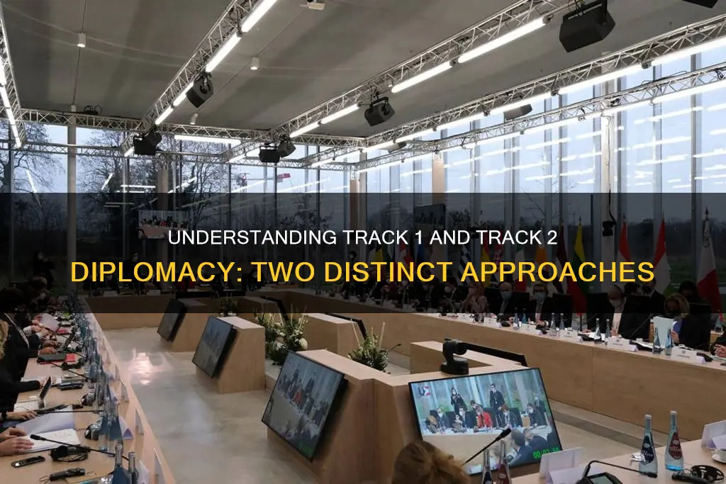 what is track 1 and track 2 diplomacy