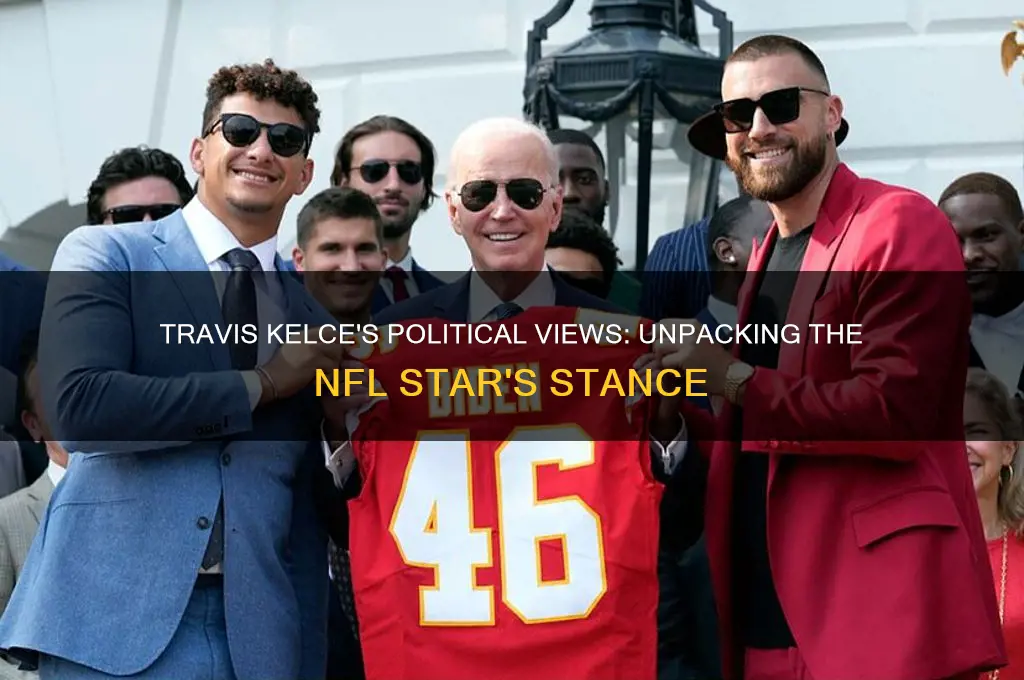 what is travis kelce politics