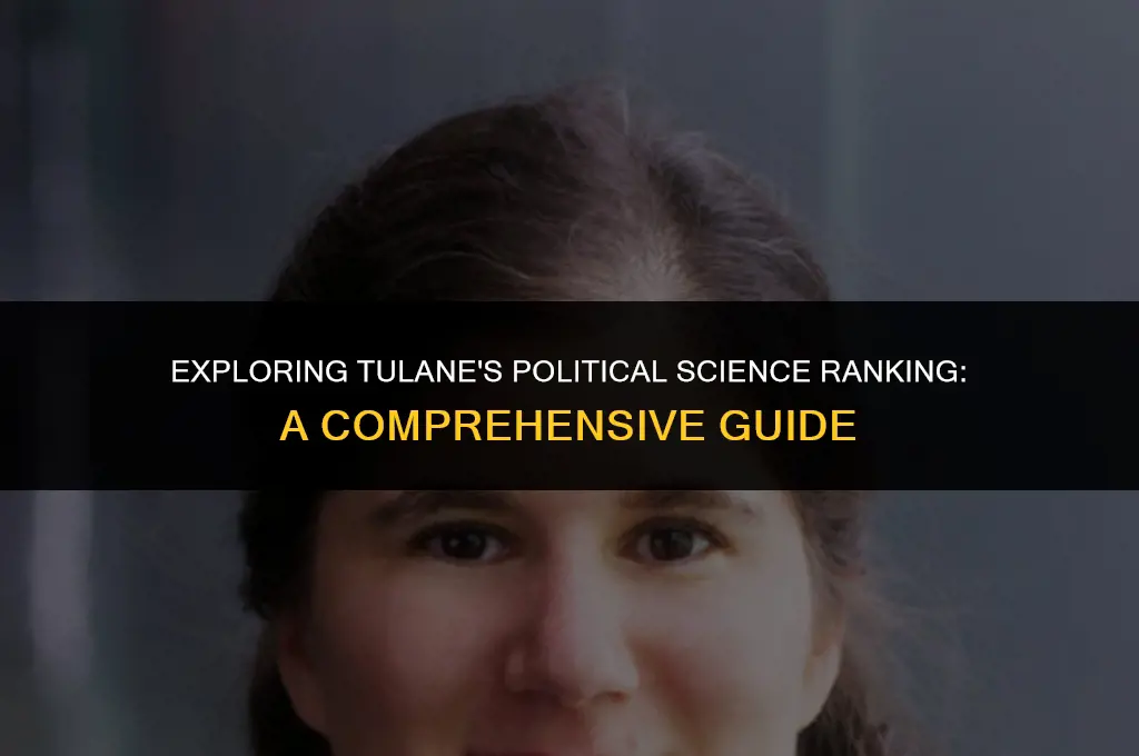 what is tulane political science ranking