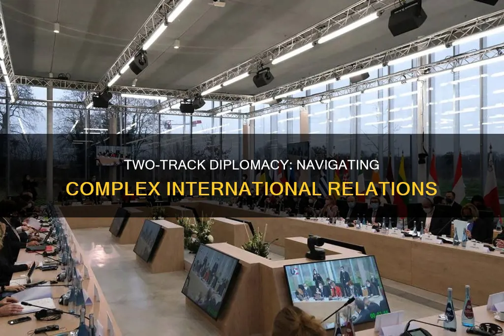 what is two-track diplomacy