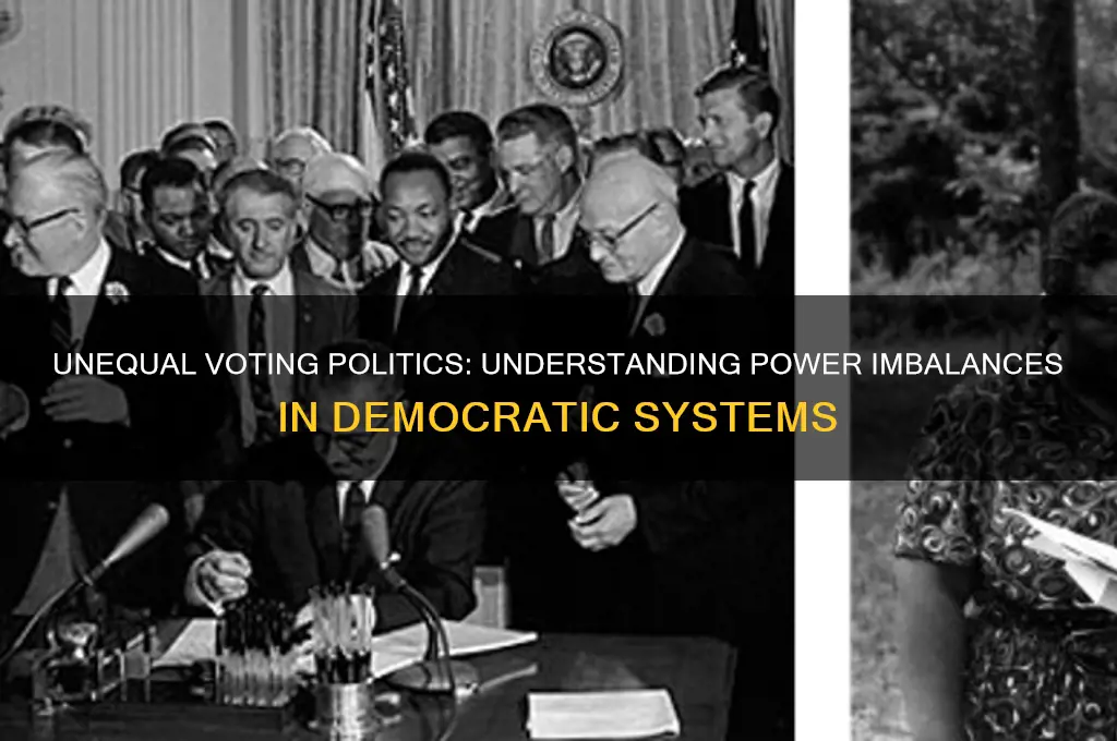 what is unequal voting politics