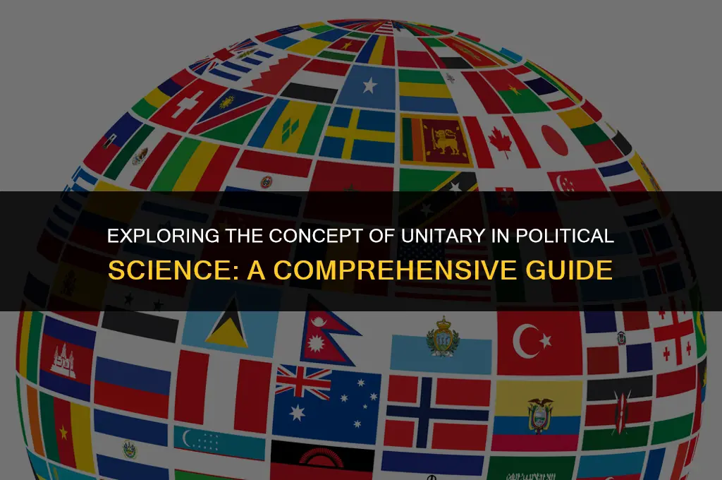 what is unitary in political science