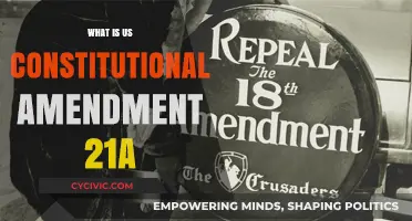 The Twenty-First Amendment Simplified: Understanding its Relevance