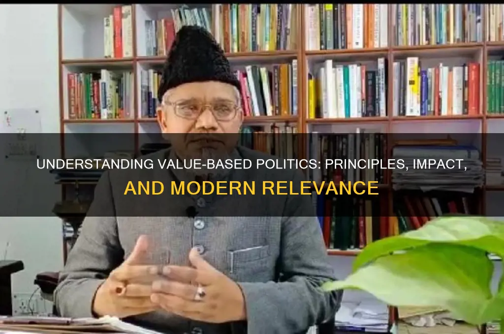 what is value based politics