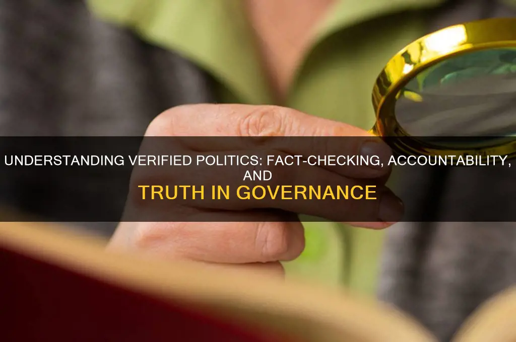what is verified politics