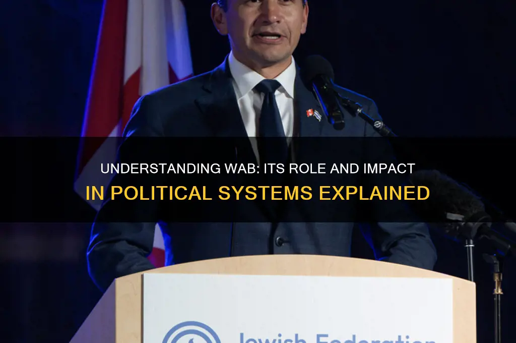 what is wab in politics