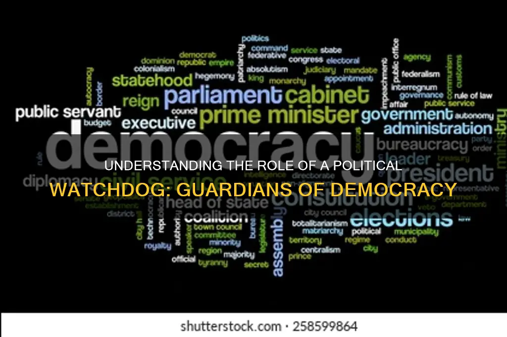 what is watchdog in politics