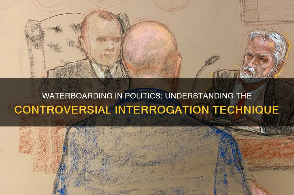 what is waterboarding in politics