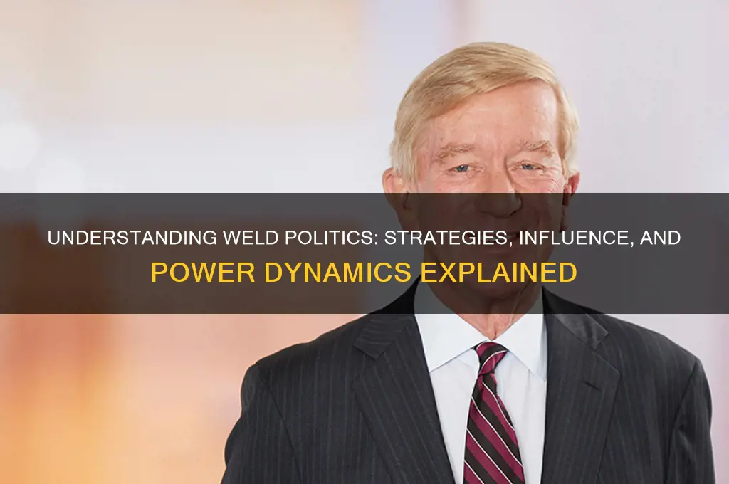 what is weld politics