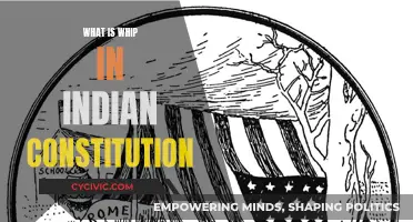 Whip System in Indian Constitution: Understanding the Basics