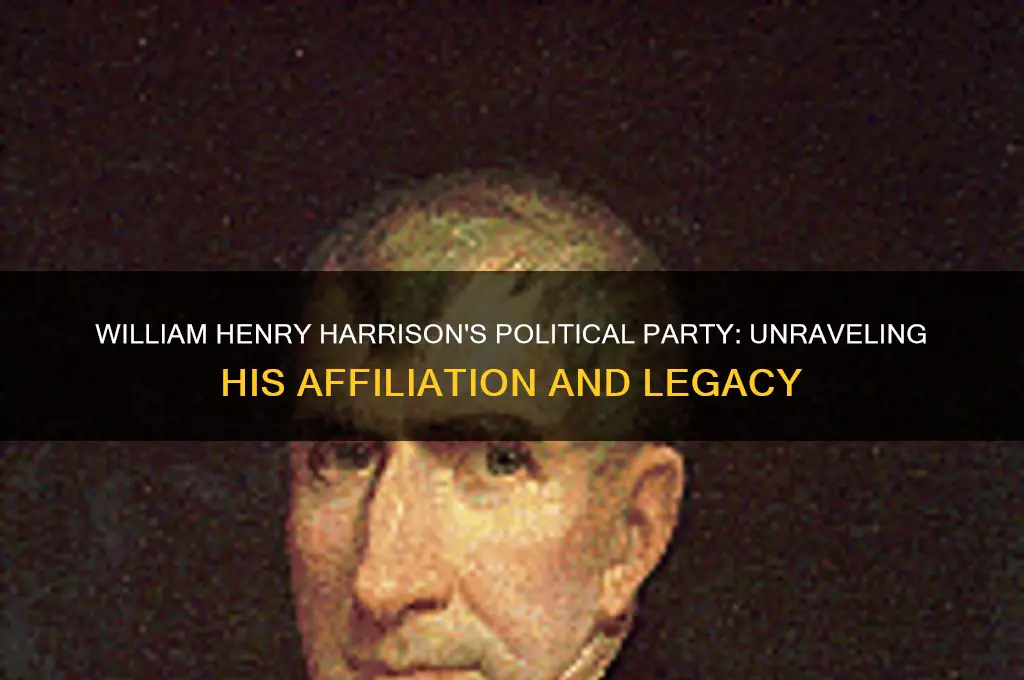 what is william henry harrison political party