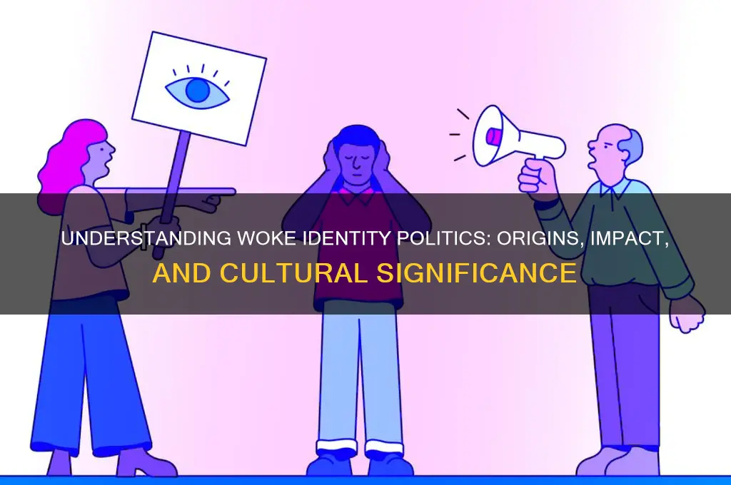 what is woke identity politics