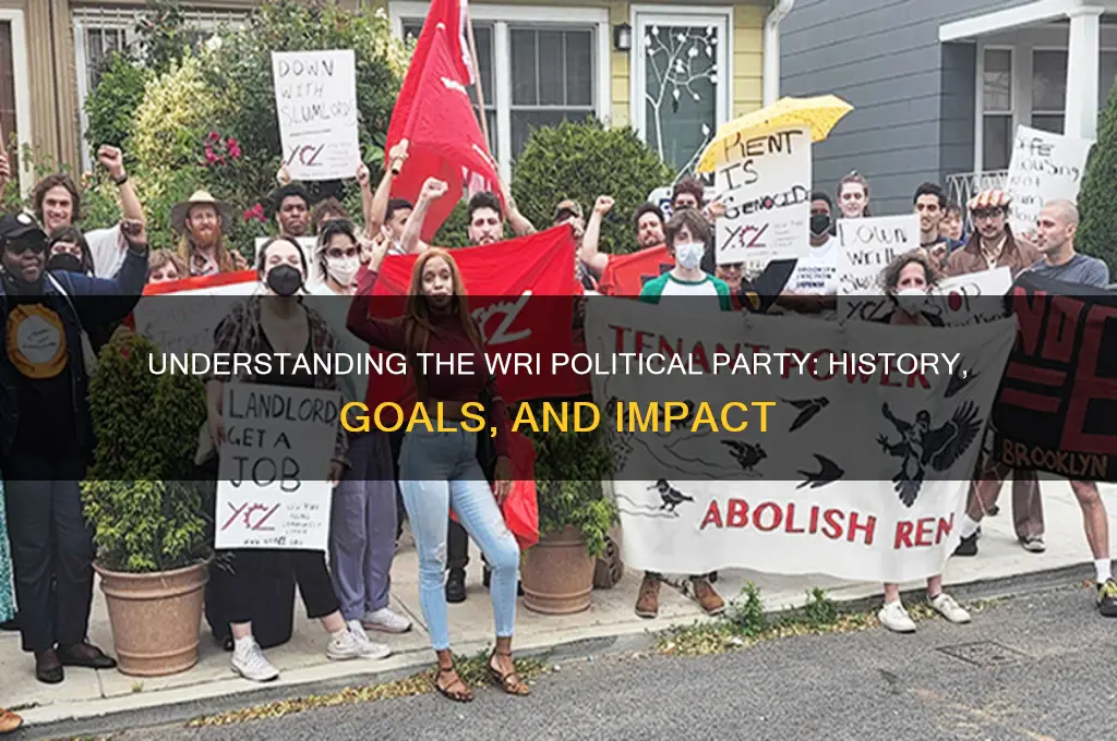 what is wri political party