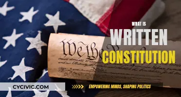 Understanding Written Constitution: Definition and Significance