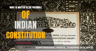 The Indian Constitution's Preamble: Decoding the Fundamentals