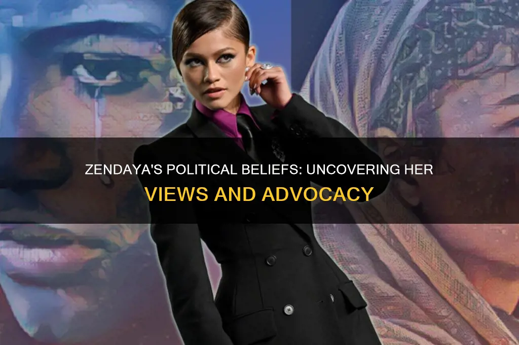 what is zendayas political beleifs