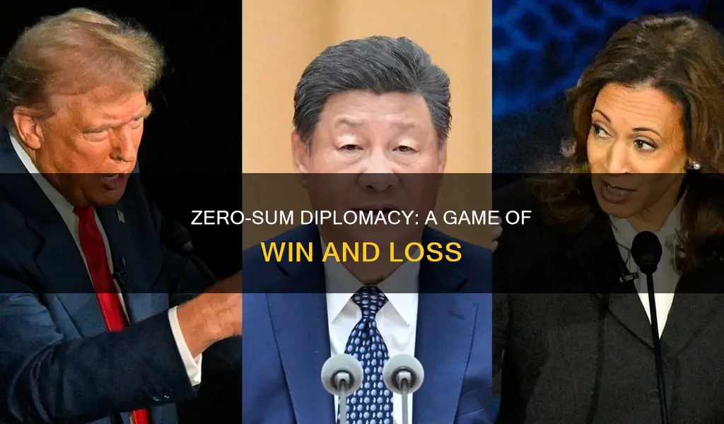 what is zero sum diplomacy