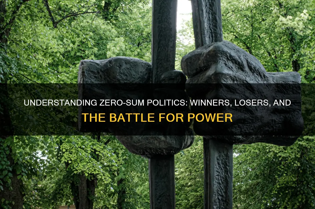what is zero sum politics