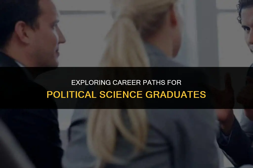 what job can political science majors get