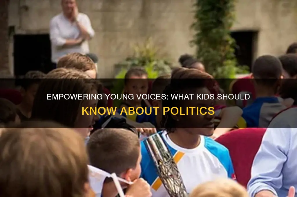 what kids should in politics