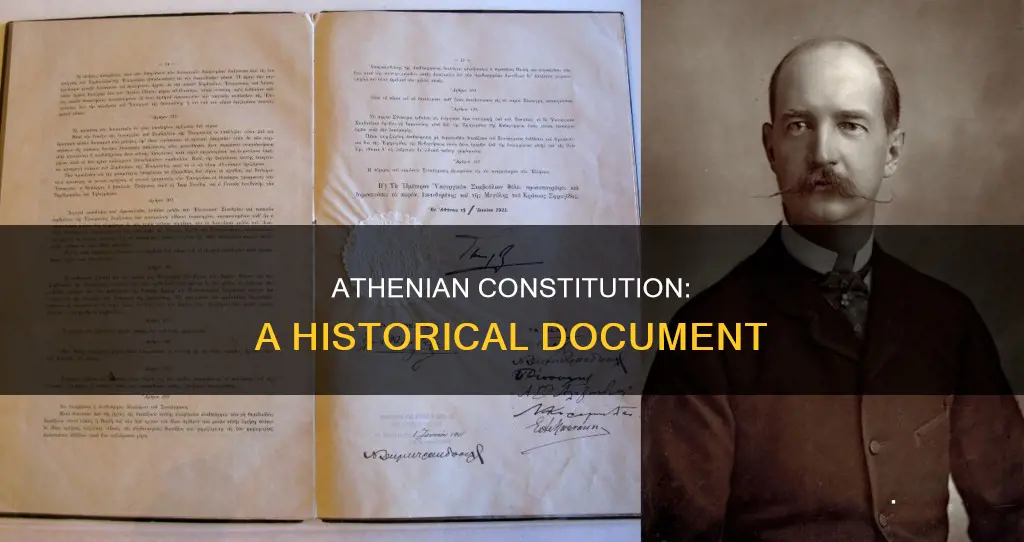 what kind of document was the athenian constitution
