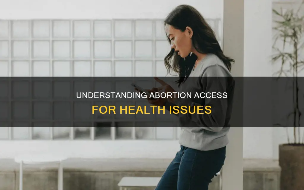 what kind of health issue constitutes late term abortion