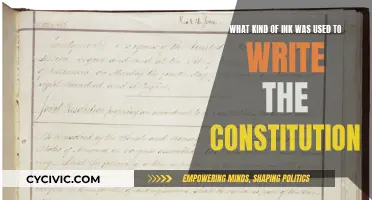 The Constitution's Ink: A Historical Mystery Unveiled