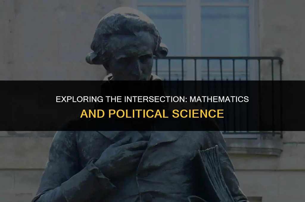 what kind of math is ised in political science