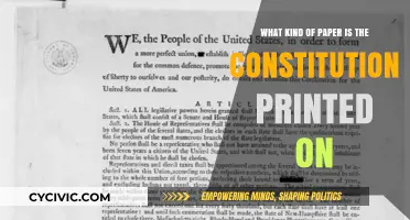 The Paper of Power: Constitution Printing
