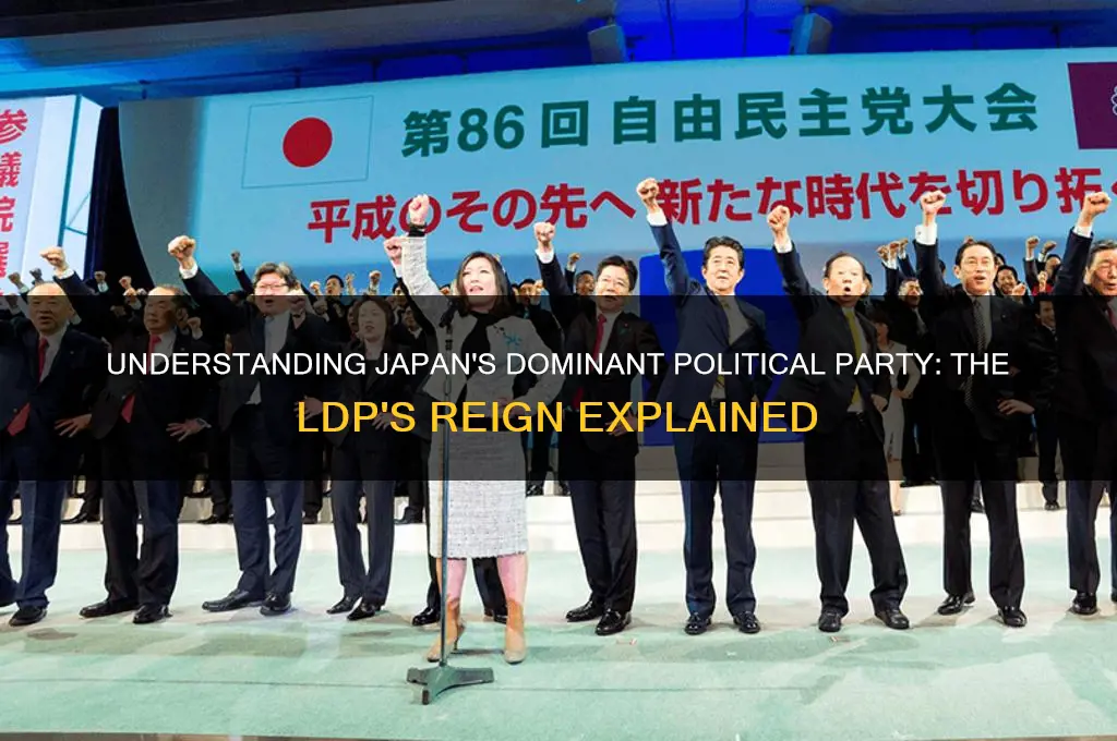 what kind of political party rules japan