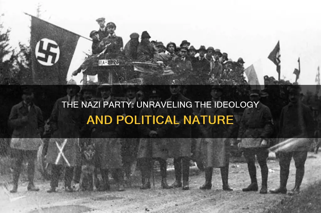 what kind of political party were the nazis