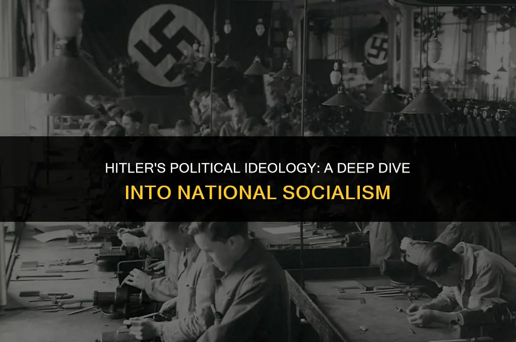 what kind of political system did hitler advocate