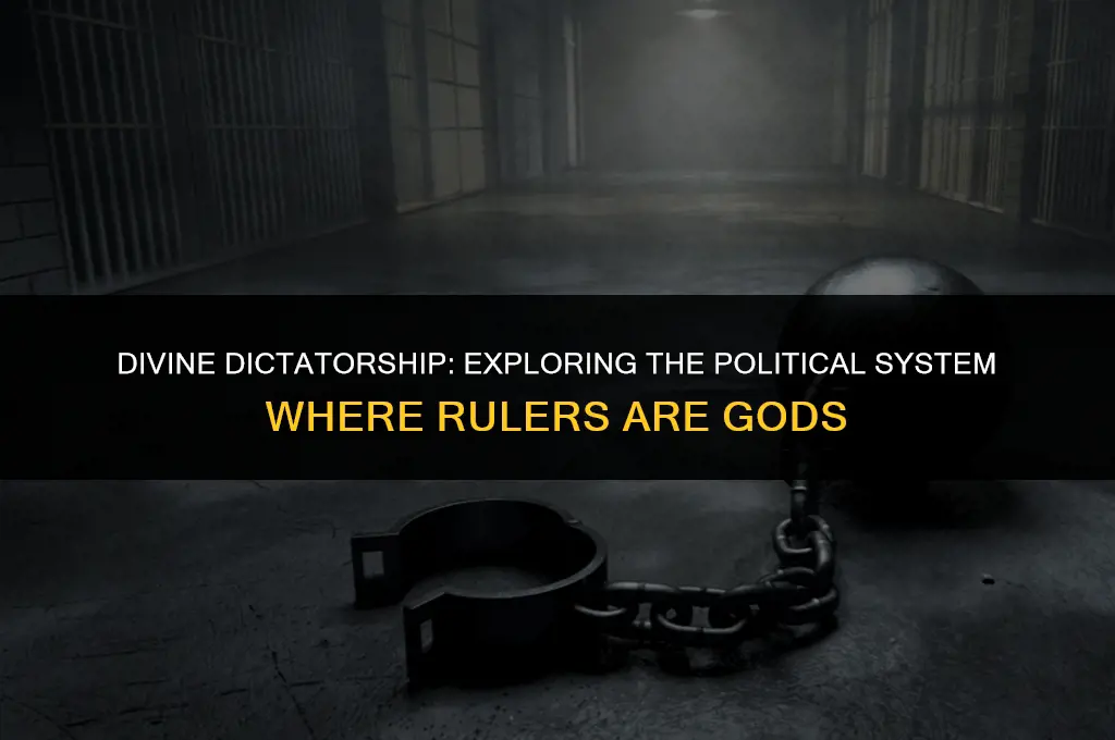 what kind of political system has a dictator as god