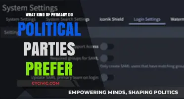 Which Primary System Do Political Parties Favor and Why?