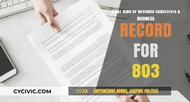 Business Record Eligibility: Understanding the 803 Requirements