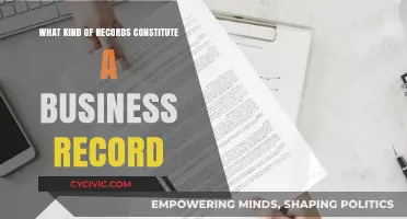 Business Records: What Counts and Why It Matters