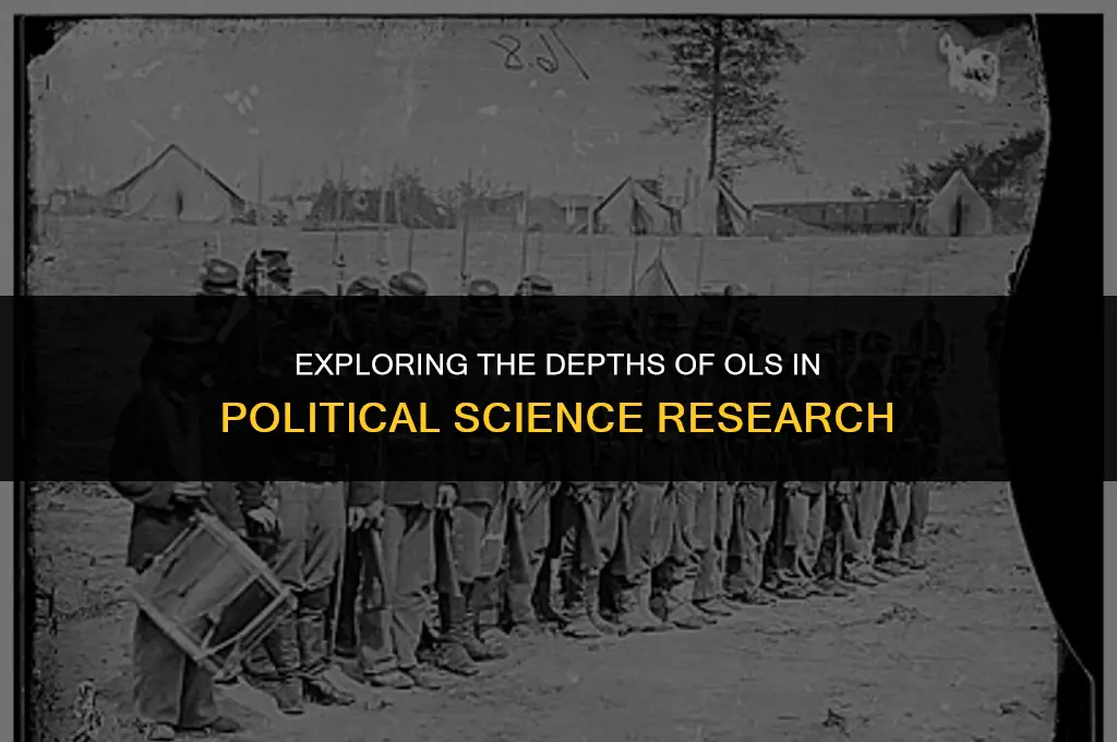 what kind of study is ols political science
