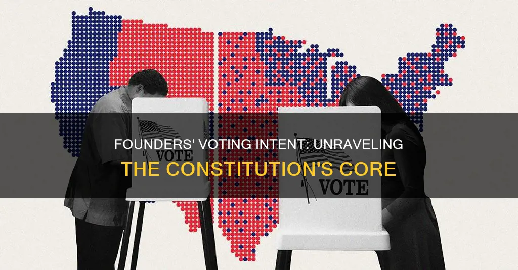 what kind of voting did theframers of the constitution suppoert