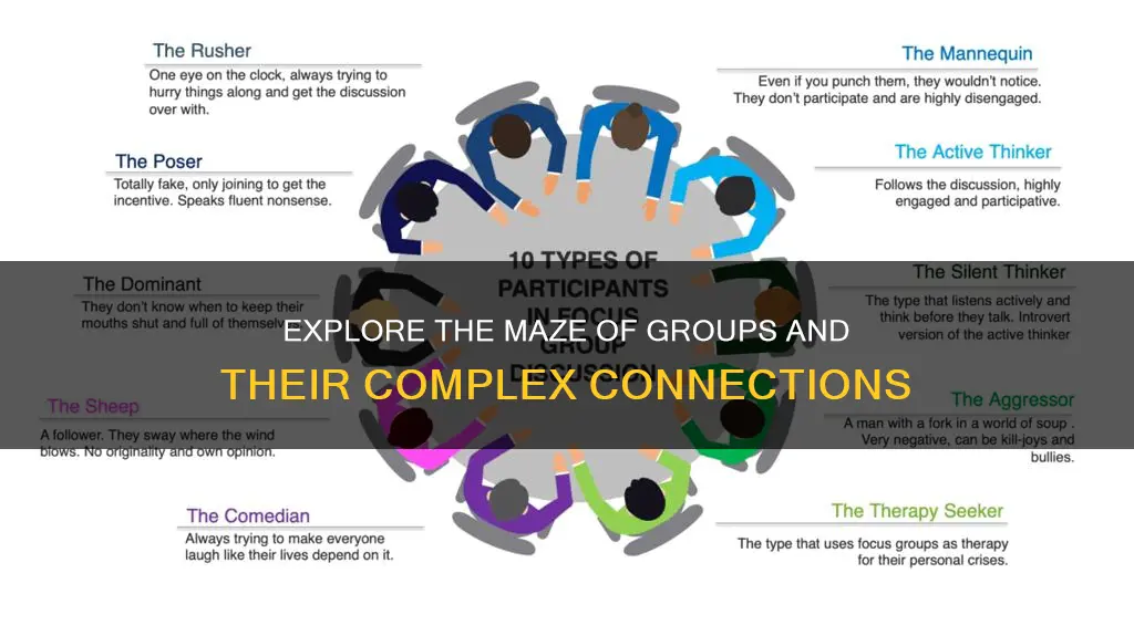 what kinds of groups constitute the maze of other groups