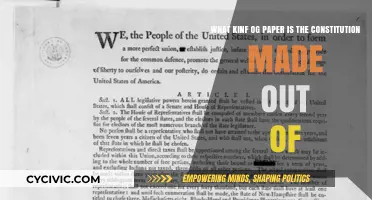 The Constitution's Paper: What's the Story?
