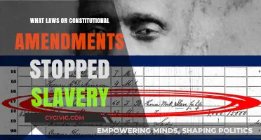 Laws and Amendments: The End of Slavery