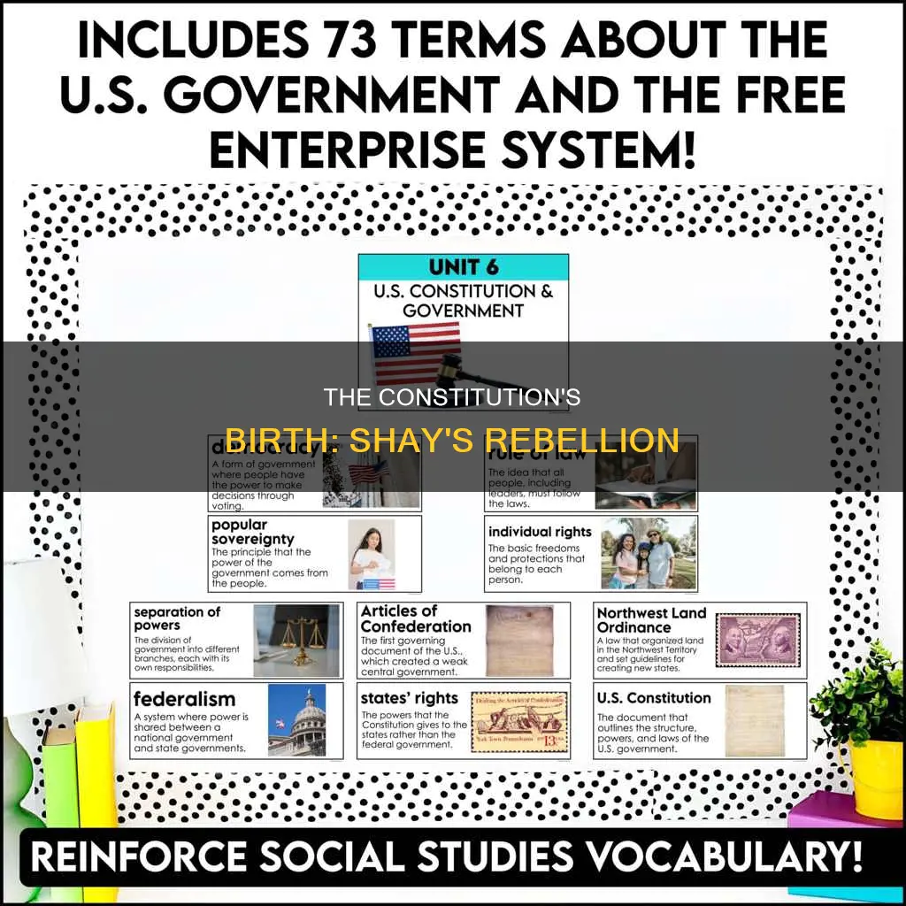 what led to the creation of the constitution shay