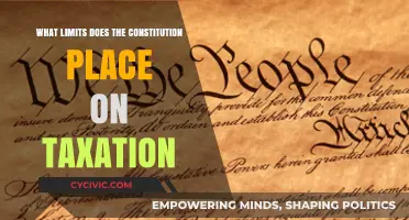 Constitutional Constraints on Taxation: Limits and Powers