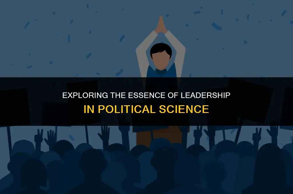 what makes a leader political science