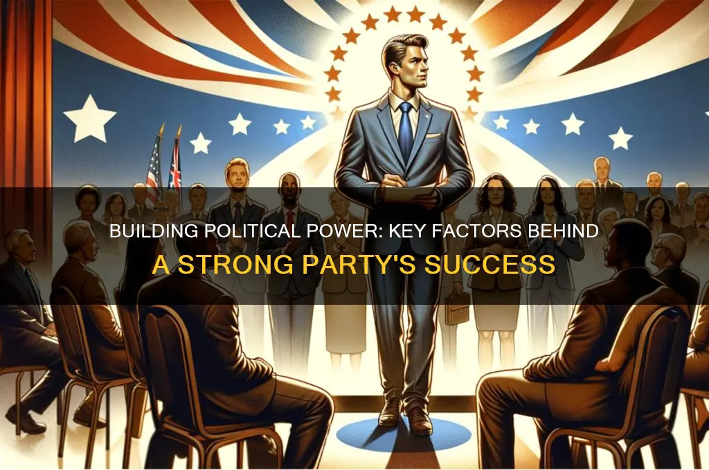 what makes a political party strong