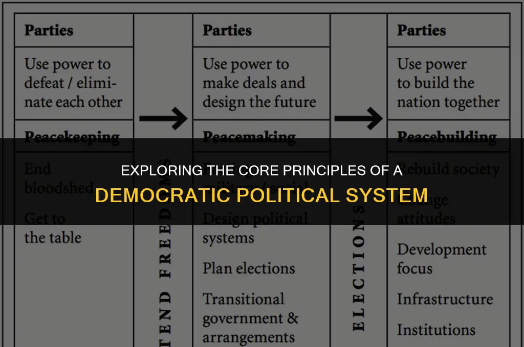 what makes a political system democratic