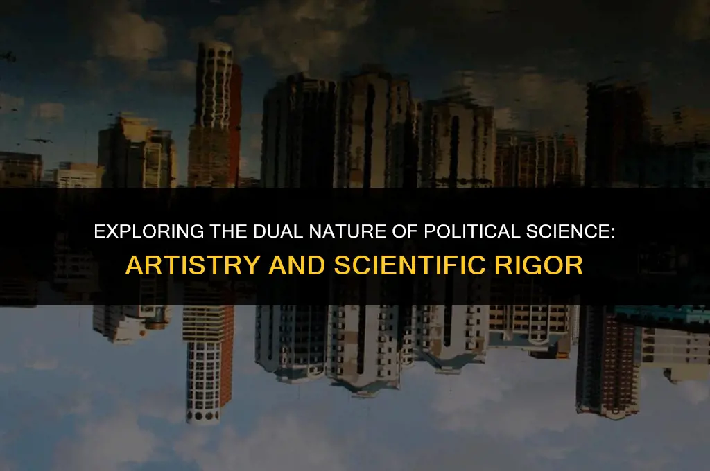 what makes political science an art and science
