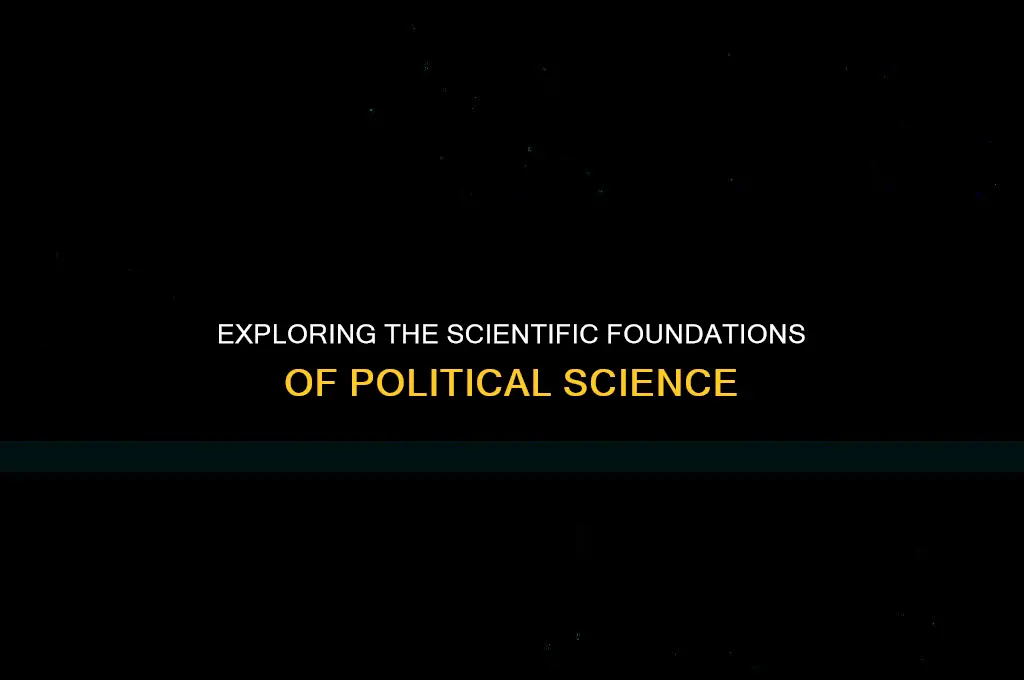 what makes political science scientific
