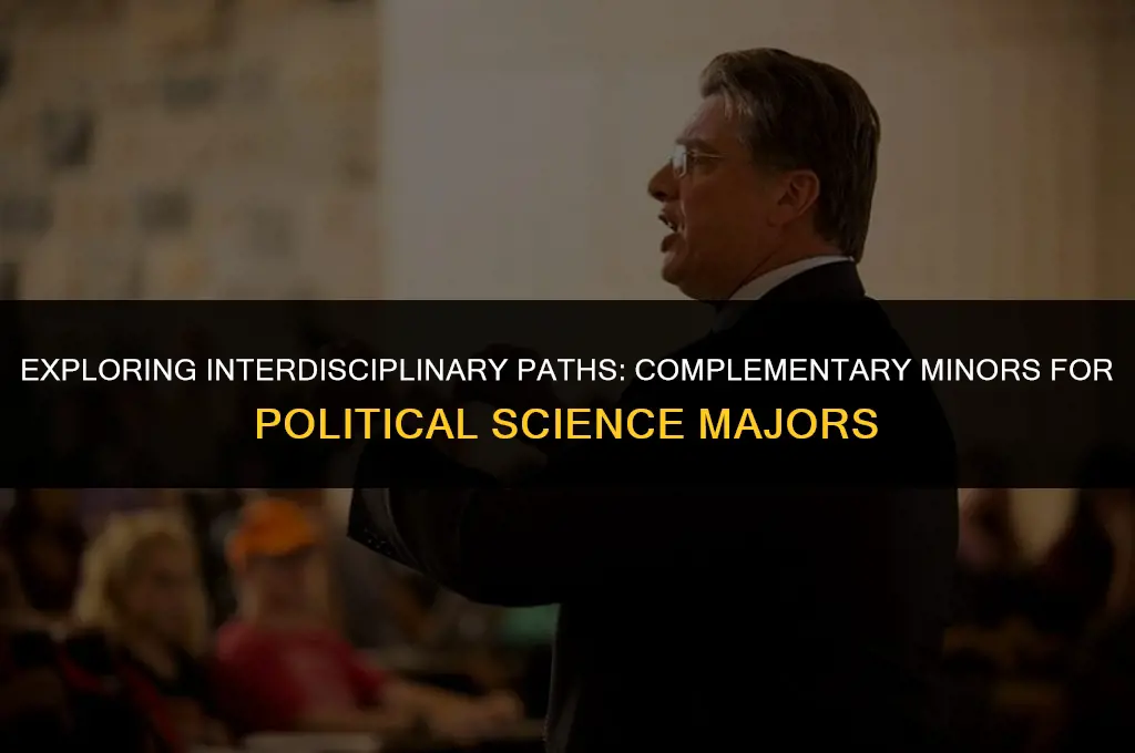 what minor goes with political science